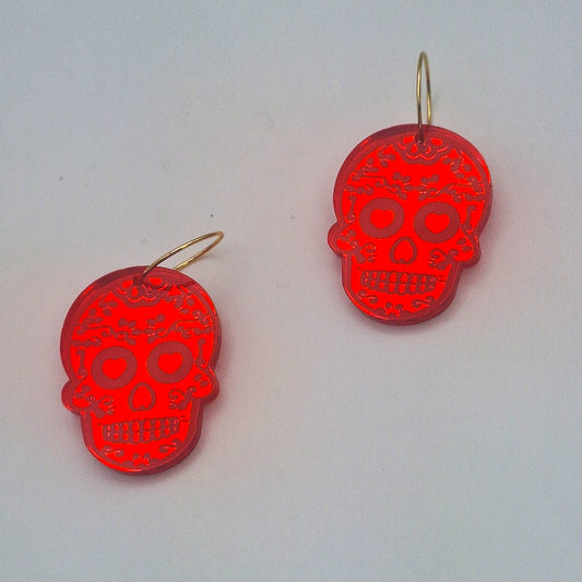 Pendientes Catrina Mexicana