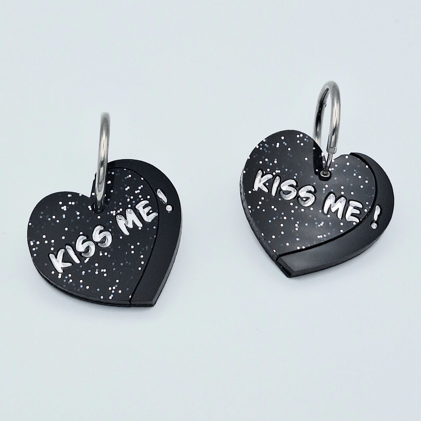 Pendientes Corazón Kiss me!