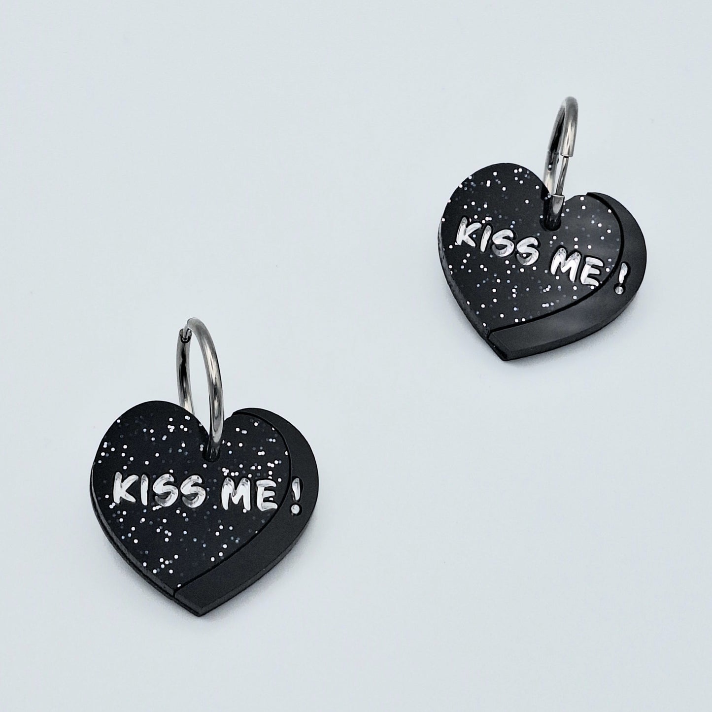 Pendientes Corazón Kiss me!