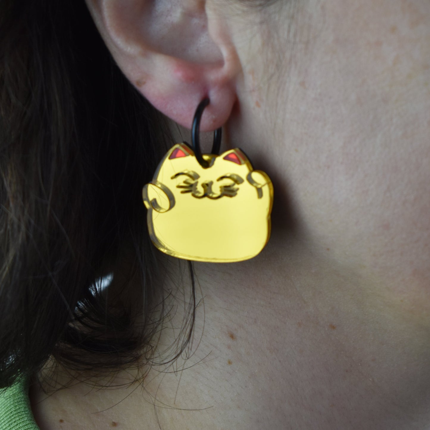 Pendientes Maneki Neko