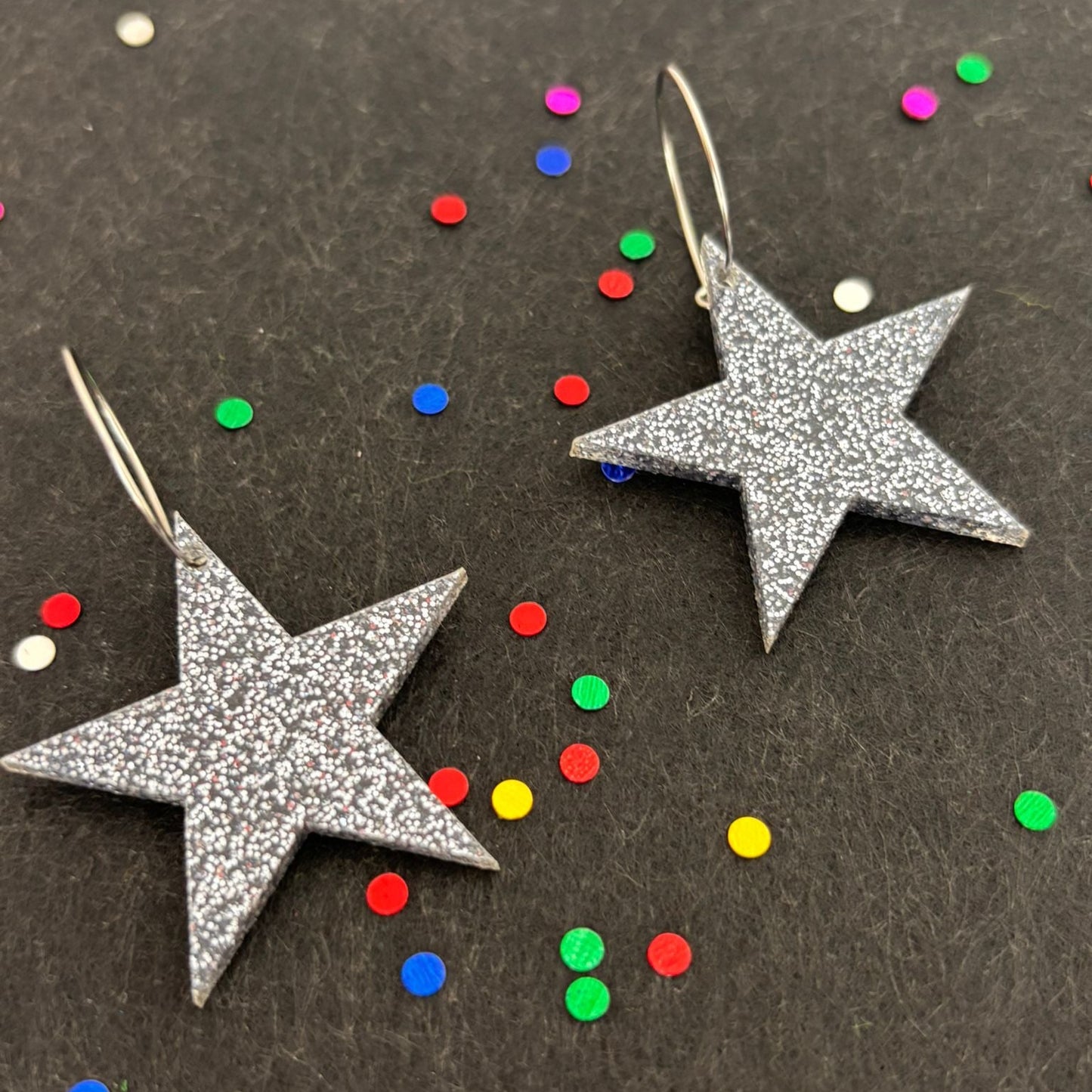 Pendientes Estrella Brillante